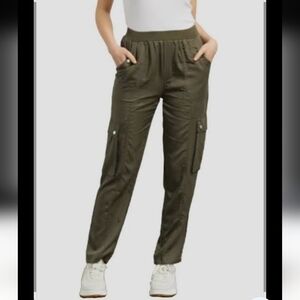 New XS Women's Gray Cargo Pants